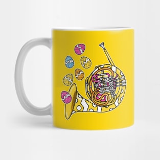 Easter French Horn Hornist Brass Musician Mug